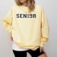 SENIOR CLASS OF 2019 HIGH SCHOOL COLLEGE GRADUATION T-SHIRT Comfort Colors Sweatshirt Butter