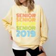 SENIOR CLASS 2019 T SHIRT High School Graduation Comfort Colors Sweatshirt Butter
