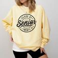 Senior Class Of 2027 Graduation 2027 Senior 2027 Comfort Colors Sweatshirt Butter