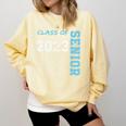 Senior Graduation Class Of 2023 Cute Senior 2023 Comfort Colors Sweatshirt Butter