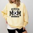 Senior Mom 2025 Soccer Mom Class Of 2025 Graduation Comfort Colors Sweatshirt Butter