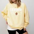 Senior Mom 2026 Football Mommy Class Of 2026 Graduation Comfort Colors Sweatshirt Butter