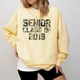 Seniors 2019 Class TShirt Camo Print T-Shirt Graduation Gift Comfort Colors Sweatshirt Butter