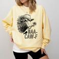 Sheep Baa Crow Caw Back Off Pun Tee For Introverts & Teens Comfort Colors Sweatshirt Butter Sheep Baa Crow Caw Back Off Pun Tee For Introverts & Teens Comfort Colors Sweatshirt Butter