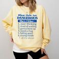 Silent Girls Are Dangerous T For Quiet Introvert Girl Comfort Colors Sweatshirt Butter Silent Girls Are Dangerous T For Quiet Introvert Girl Comfort Colors Sweatshirt Butter