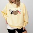 Sloth Graduation Shirt I Did It Diploma Grad Comfort Colors Sweatshirt Butter