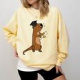 SmileteesGrad Cute Sea Otter Graduation T-Shirt Comfort Colors Sweatshirt Butter