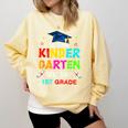 So Long Kindergarten Graduation 2025 Graduate 1st Grade Comfort Colors Sweatshirt Butter