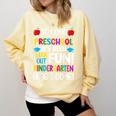 So Long Preschool Kindergarten Here I Come Graduation Comfort Colors Sweatshirt Butter