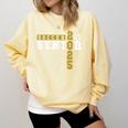 Soccer Senior Night Soccer Senior 2025 Graduation 11 Comfort Colors Sweatshirt Butter