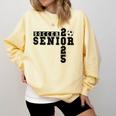 Soccer Senior Night Soccer Senior 2025 Graduation 26 Comfort Colors Sweatshirt Butter