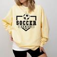 Soccer Senior Night Soccer Senior 2025 Graduation 30 Comfort Colors Sweatshirt Butter