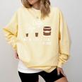 Social Work s Coffee Graduation Social Worker Comfort Colors Sweatshirt Butter