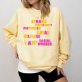 Social Worker T Shirt Graduation Social Work Month Comfort Colors Sweatshirt Butter