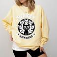 Socially Awkward Cute Introvert Cat Meme Anti-Social Club Comfort Colors Sweatshirt Butter