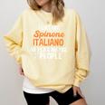 Spinone Italiano Dog Introvert Bracco Spinoso Fur Parent Comfort Colors Sweatshirt Butter