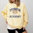 Star Wars TIE Fighter Academy Graduation Comfort Colors Sweatshirt Butter