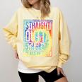 Straight Outta 5th Grade Class Of 2022 School Graduation Comfort Colors Sweatshirt Butter