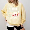 Straight Outta First Grade Graduation 1st Grade T Shirt Comfort Colors Sweatshirt Butter