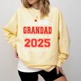 Super Proud Grandad Of 2025 Graduate Graduation Family Premium Comfort Colors Sweatshirt Butter