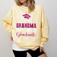 Super Proud Grandma Of 2025 Graduate Graduation Family Comfort Colors Sweatshirt Butter