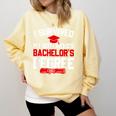 I Survived My Boyfriend's Bachelor's Degree Graduation Comfort Colors Sweatshirt Butter