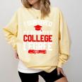 I Survived My Daughter's College Degree College Graduation Comfort Colors Sweatshirt Butter