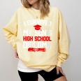 I Survived My Son's High School Diploma Graduation Comfort Colors Sweatshirt Butter