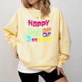 Sweet Happy Last Day Of 3rd Grade Kids Graduation T Comfort Colors Sweatshirt Butter
