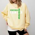 Swimming Senior Night Swim Senior 2026 Graduation 33 Comfort Colors Sweatshirt Butter