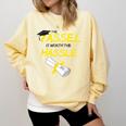 Tassel Worth The Hassle 2018 Graduation Quote Ylw Comfort Colors Sweatshirt Butter