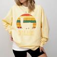 Test Day No Probllama Silhouette Teacher Student Graduation Comfort Colors Sweatshirt Butter