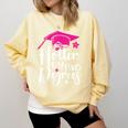 Two Degrees Hotter Graduation 2025 Diploma College Masters Comfort Colors Sweatshirt Butter