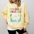 VIDEO GAMER Graduation Student Teacher Last Day School Kids Comfort Colors Sweatshirt Butter