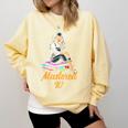 Women Mastered It Girl Master Degree Graduation Graduate Comfort Colors Sweatshirt Butter