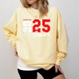 Wrestling Senior Night Wrestling Senior 2025 Graduation 75 Comfort Colors Sweatshirt Butter