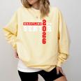 Wrestling Senior Night Wrestling Senior 2026 Graduation 13 Comfort Colors Sweatshirt Butter