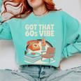 1960s 60s Reunion Nostalgia Memories Music School Grew Up Premium Tri-Blend Comfort Colors Sweatshirt Butter