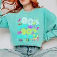 1980s 80's Baby 1990s 90's Made Me Birthday Nostalgia Vibes Comfort Colors Sweatshirt Butter