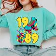1989 Retro Raised In The 80s Old School Nostalgia Vibes Comfort Colors Sweatshirt Butter 1989 Retro Raised In The 80s Old School Nostalgia Vibes Comfort Colors Sweatshirt Butter