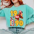 1990 Retro Raised On 90s Music Old School Nostalgia Punk Comfort Colors Sweatshirt Butter 1990 Retro Raised On 90s Music Old School Nostalgia Punk Comfort Colors Sweatshirt Butter