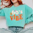 60's Vibe Retro Nostalgia Classic Mixtape Era 1960s Party Comfort Colors Sweatshirt Butter