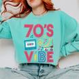 70s Retro Style Roller Skate Cassette Music Nostalgia Comfort Colors Sweatshirt Butter 70s Retro Style Roller Skate Cassette Music Nostalgia Comfort Colors Sweatshirt Butter