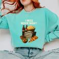 80's & 90's Nostalgia T- Shirt I Miss Movie Night Comfort Colors Sweatshirt Butter