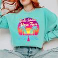 80s Fashion Girls Just Wanna Have Fun 1980s Nostalgia Comfort Colors Sweatshirt Butter