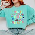 This Is My 90s Costume Mixtape Era Outfits Nostalgia 1990s Comfort Colors Sweatshirt Butter