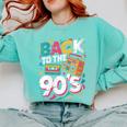 90's Nineties Nostalgia Costume Party Back To The 90s Comfort Colors Sweatshirt Butter
