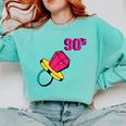 90’s Ring Retro Nostalgia Colorful Throwback Comfort Colors Sweatshirt Butter