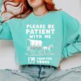 Amusing Wagon Pace Please Be Patient I'm From The 1900s Premium Comfort Colors Sweatshirt Butter Amusing Wagon Pace Please Be Patient I'm From The 1900s Premium Comfort Colors Sweatshirt Butter