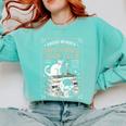 Anti-Social Book-Club Cat Graphic Comfort Colors Sweatshirt Butter